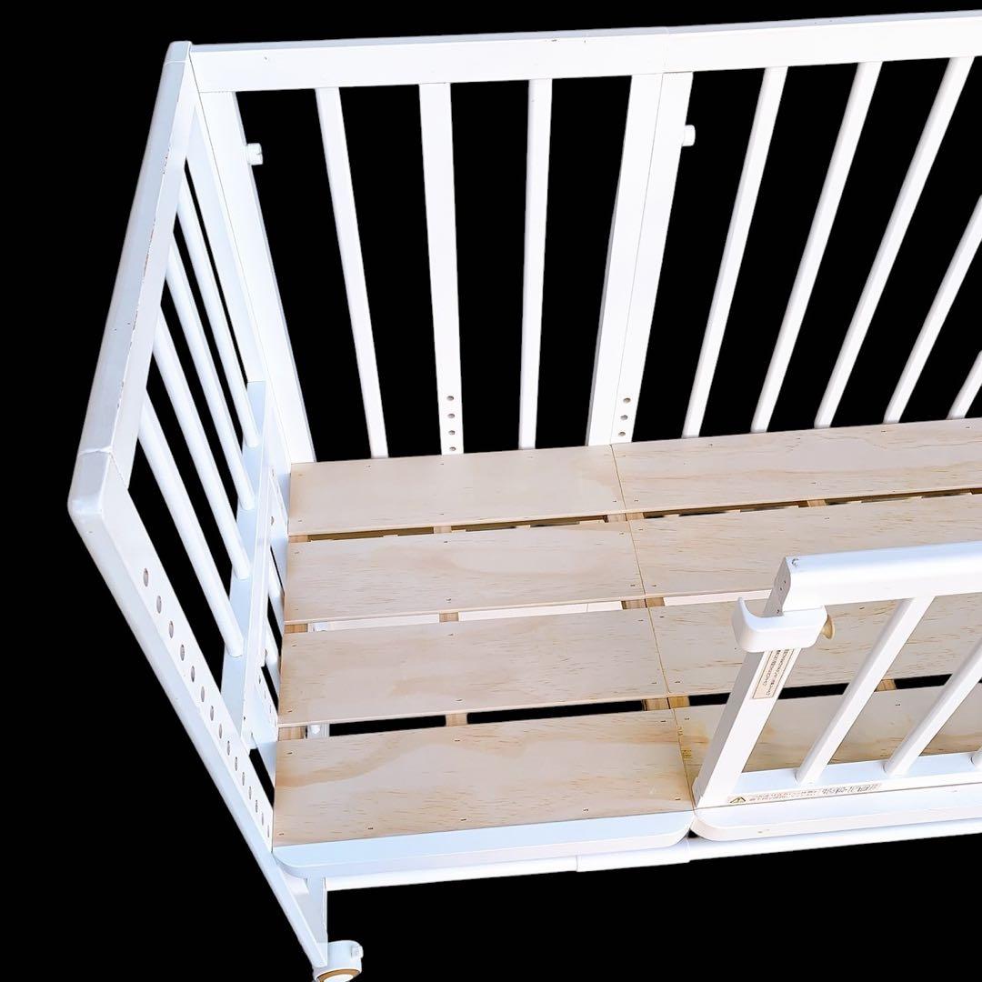 大和屋 そいねーる＋ロング ベビーベッド マットレス付き