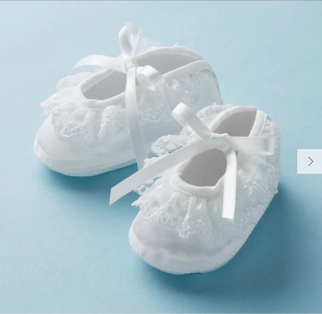 総額7万円5点セット ミキハウス セレモニードレス+スタイ+シューズ +ソックス