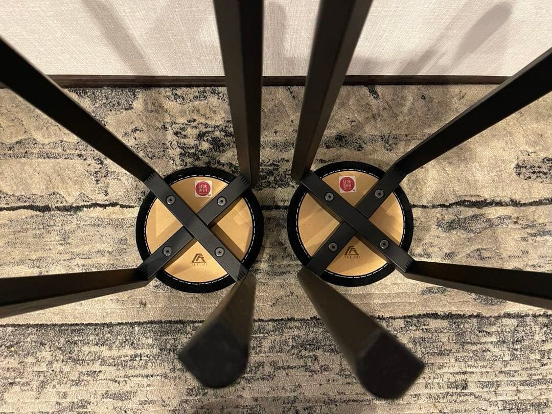 匠工芸 マッシュルームスツール M 2脚 美品