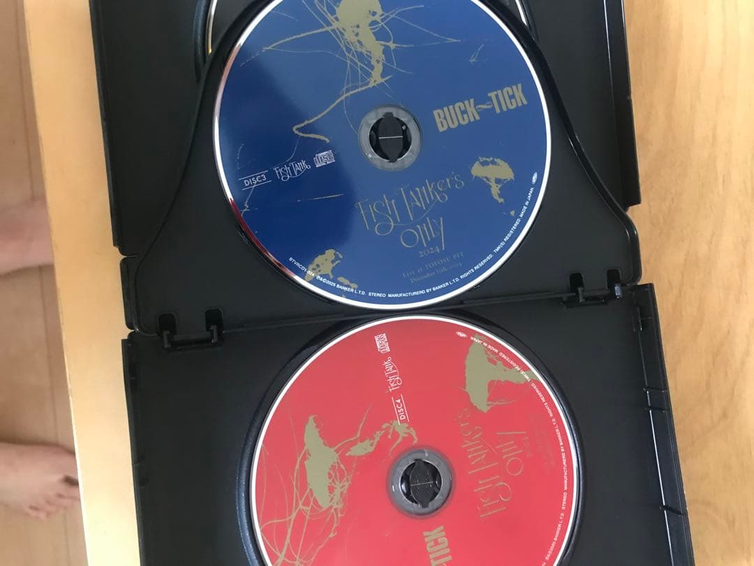 ミュージック BUCK-TICK FIST TANKER'S ONLY 2024 DVD