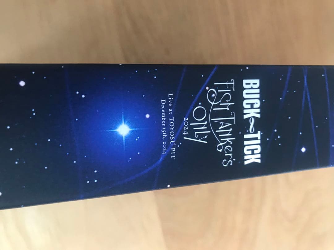 ミュージック BUCK-TICK FIST TANKER'S ONLY 2024 DVD