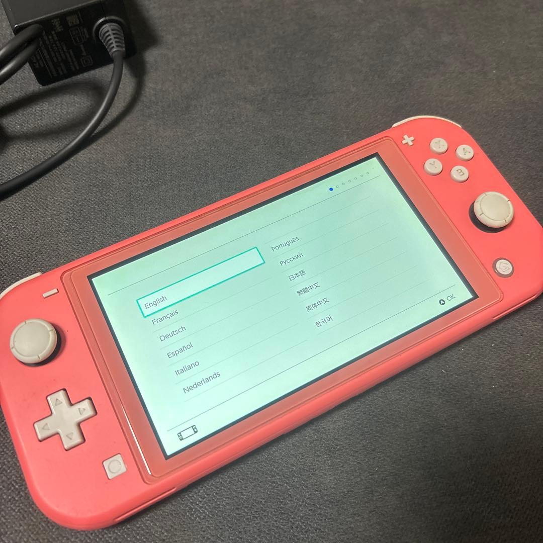 Nintendo Switch Lite コーラル　本体