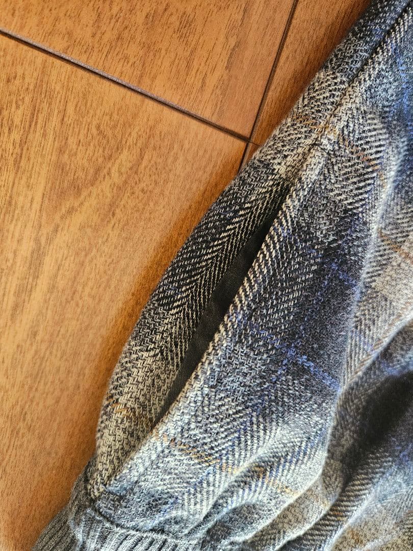 エム&キョウコ　チェック柄 ワイドパンツ Msize