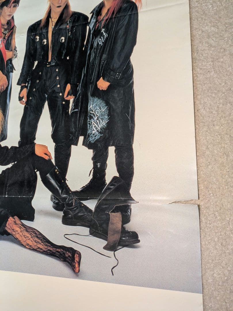 Xバンド ポスター 4＋6点セット XJAPAN 当時物 hide TAIJI