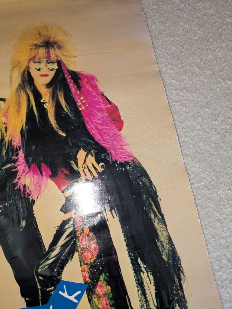 Xバンド ポスター 4＋6点セット XJAPAN 当時物 hide TAIJI