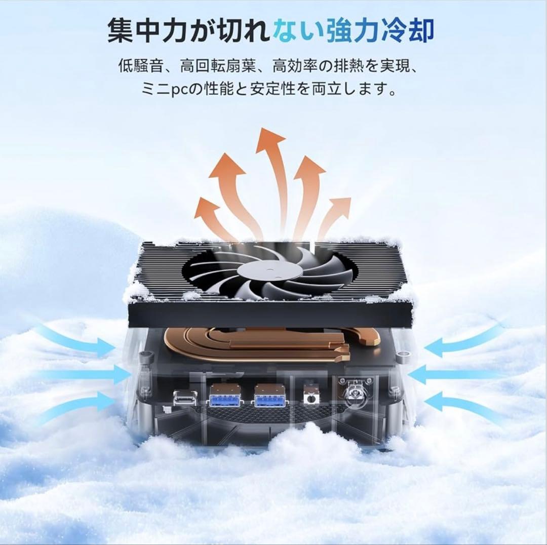 ミニpc ryzen 4300U最大3.7GHz 16GB+256GB