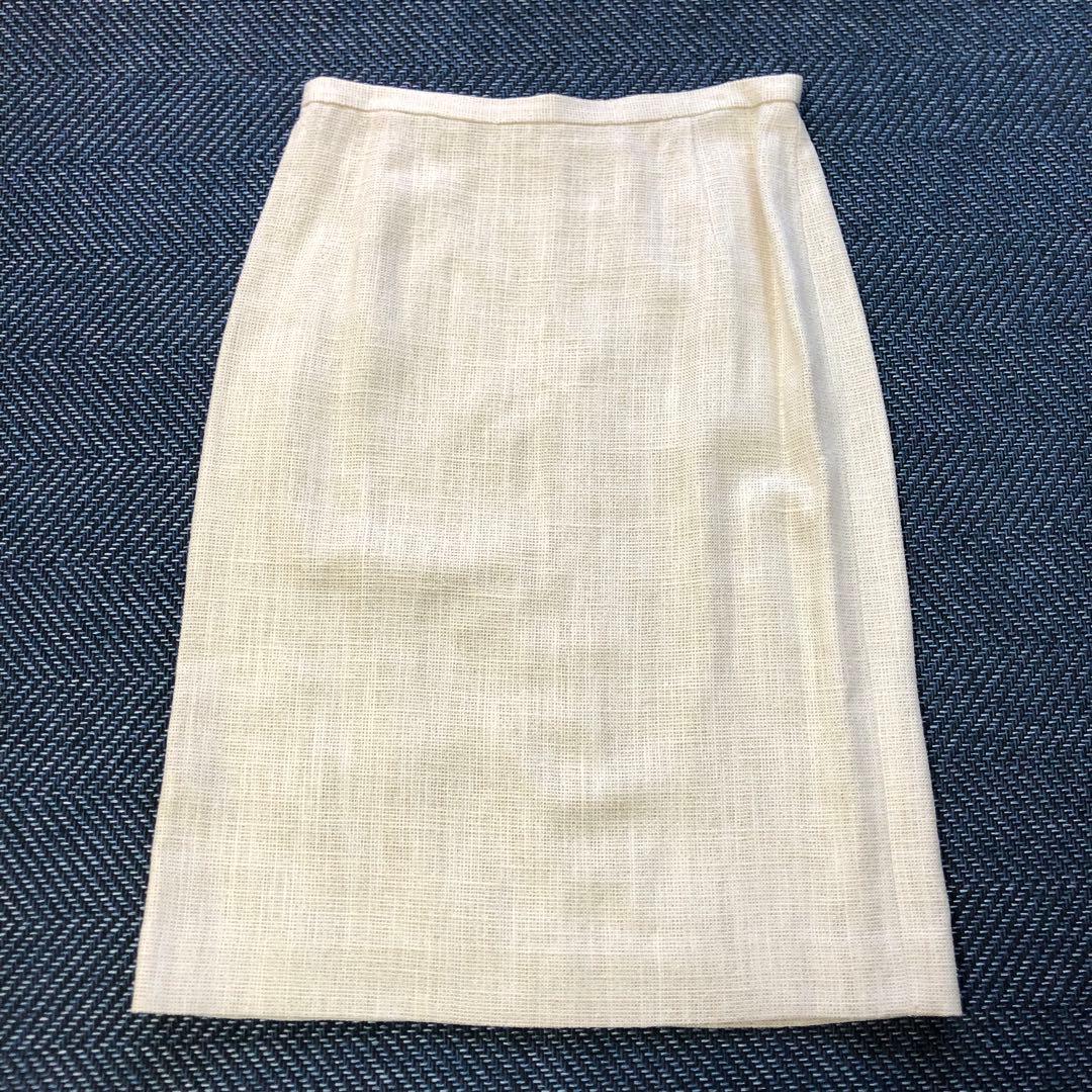 YUKI TORII ユキトリイ　絹混　フォーマルスカートスーツ　上下セット