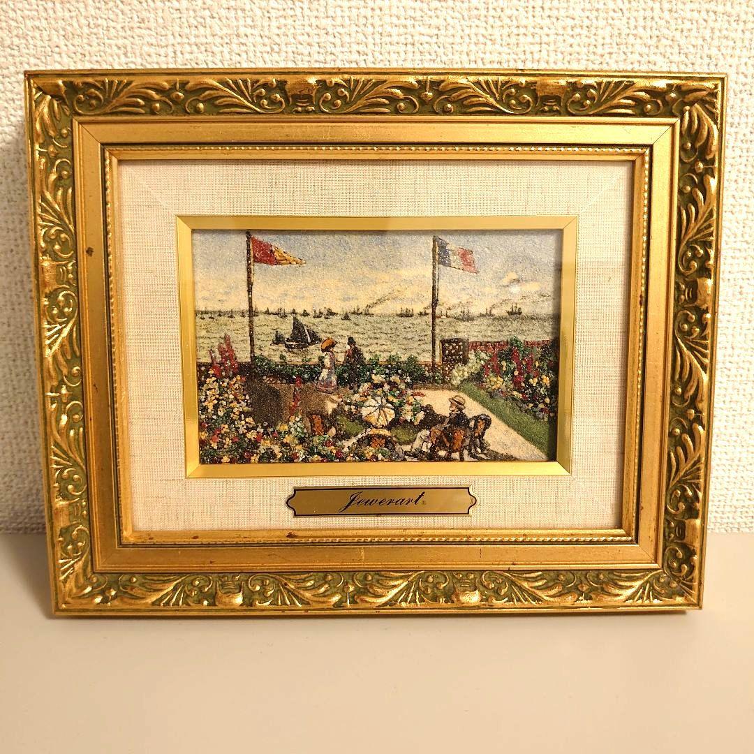 ✨Jewérart 宝石絵画✨　天然ルビー　サファイア　ヒスイ　ペリドット他