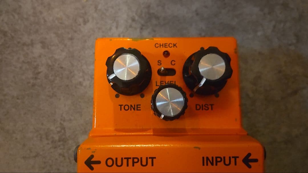 中古 BOSS(ボス)WAZA CRAFT Distortion DS-1W 技