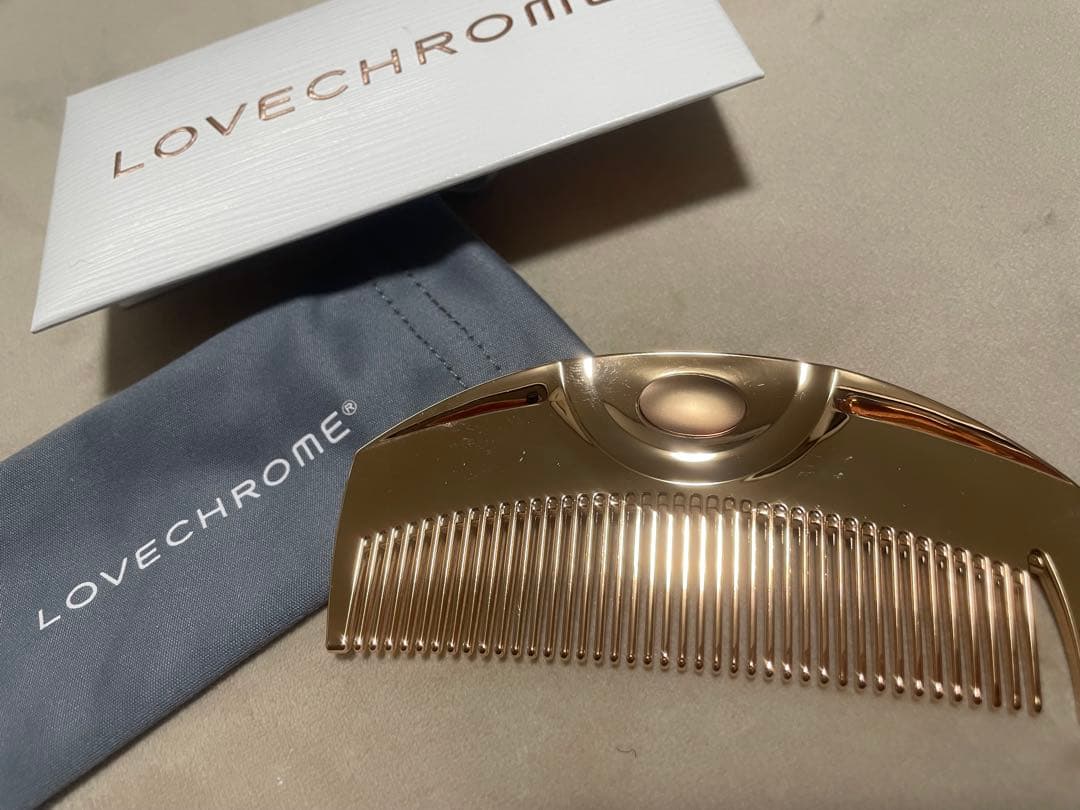 LOVECHROME K24GP TSUKI ROSE GOLD コーム