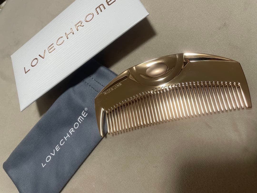 LOVECHROME K24GP TSUKI ROSE GOLD コーム