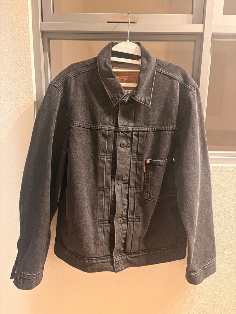 Levi’s TYPE I トラッカージャケット ブラック STONEWASH