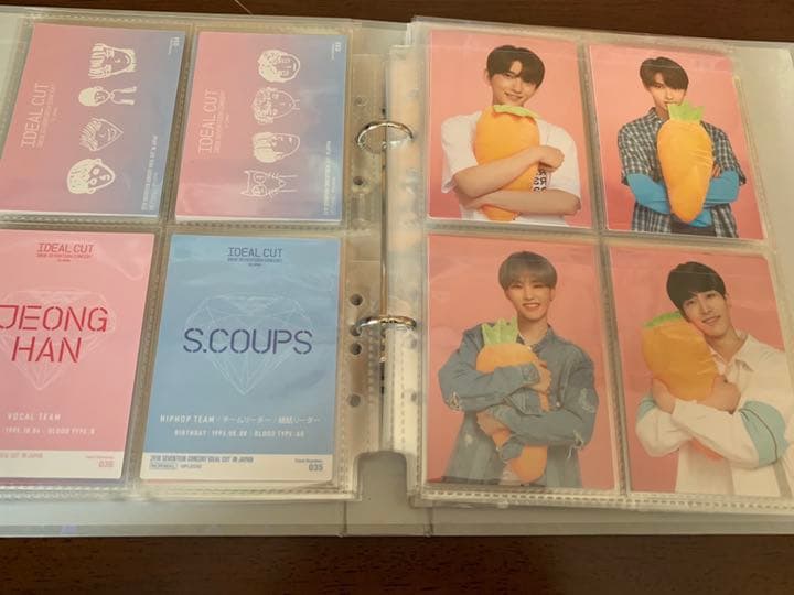 seventeen 2018 IDEAL CUT トレカ　コンプ