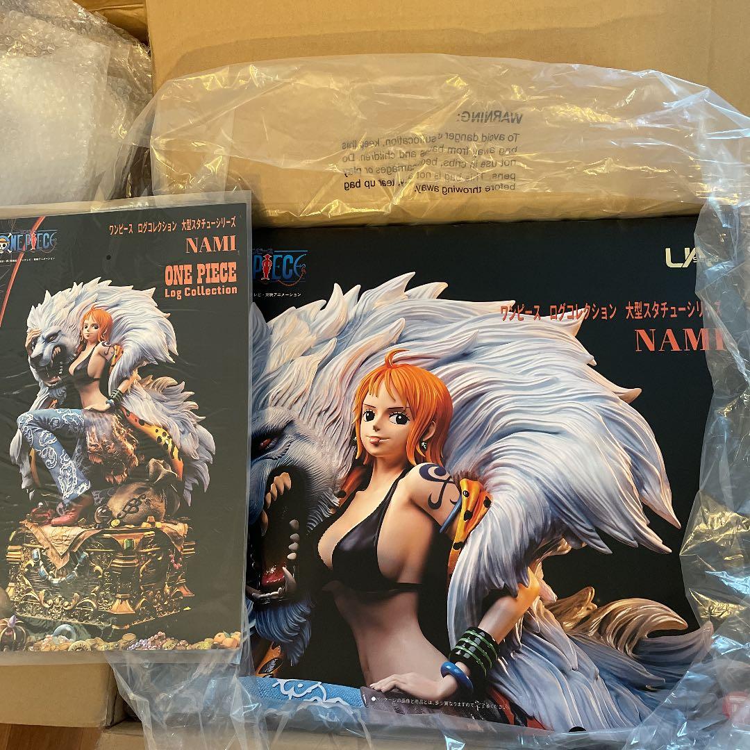 ユニークアートスタジオ ワンピースログコレクション大型スタチューシリーズ ナミ