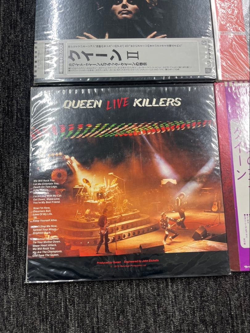 QUEEN クイーン　LP レコード　4点まとめ