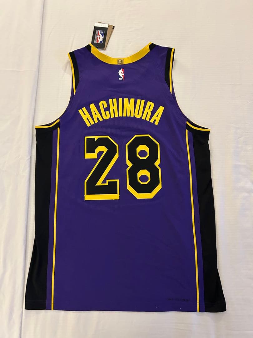 八村塁 28番 オーセンティックジャージ