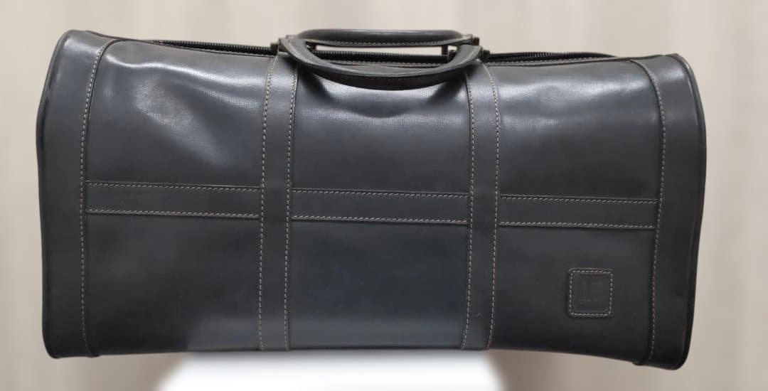 Dunhill　ダンヒル　大型レザーボストンバッグ