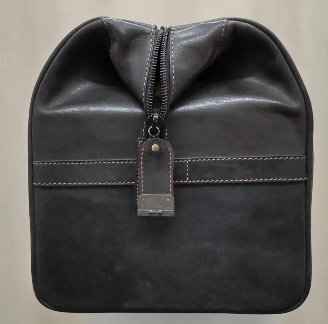 Dunhill　ダンヒル　大型レザーボストンバッグ