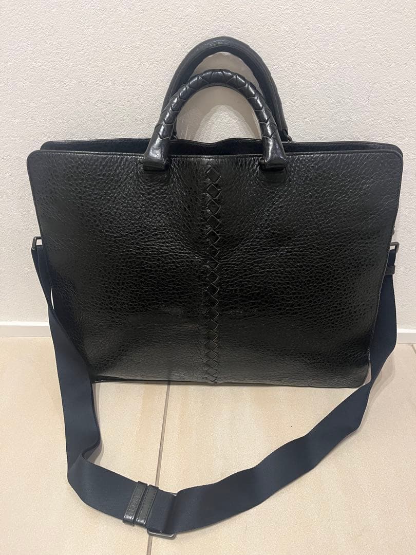BOTTEGA VENETA ボッテガヴェネタ イントレチャートビジネスバッグ