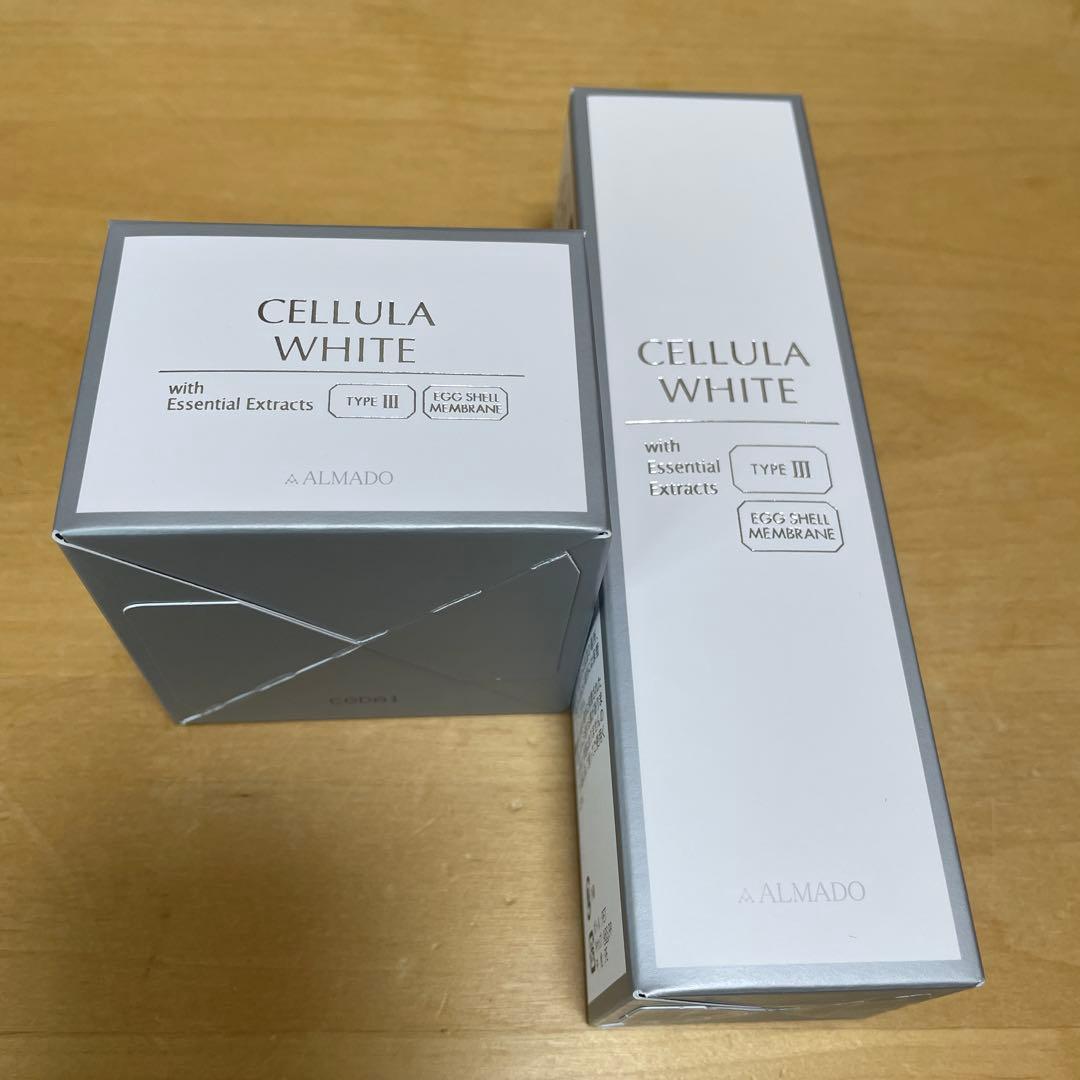 チェルラーホワイト 化粧水　クリーム