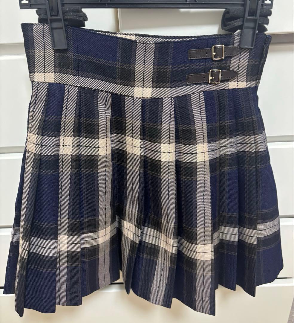 SNIDEL プリーツスカショーパン NVY 1サイズ