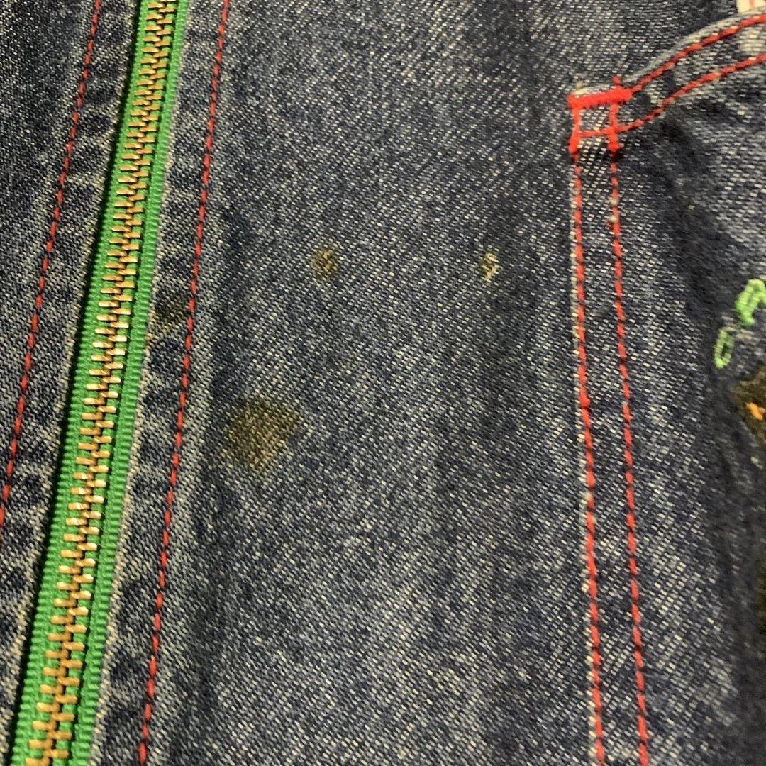 90s USA CROSS COLOURS K9デニムカバーオールジャケット