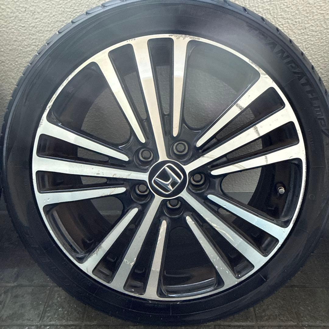 オデッセイ 純正 225/45R18 ホイール+タイヤ4本