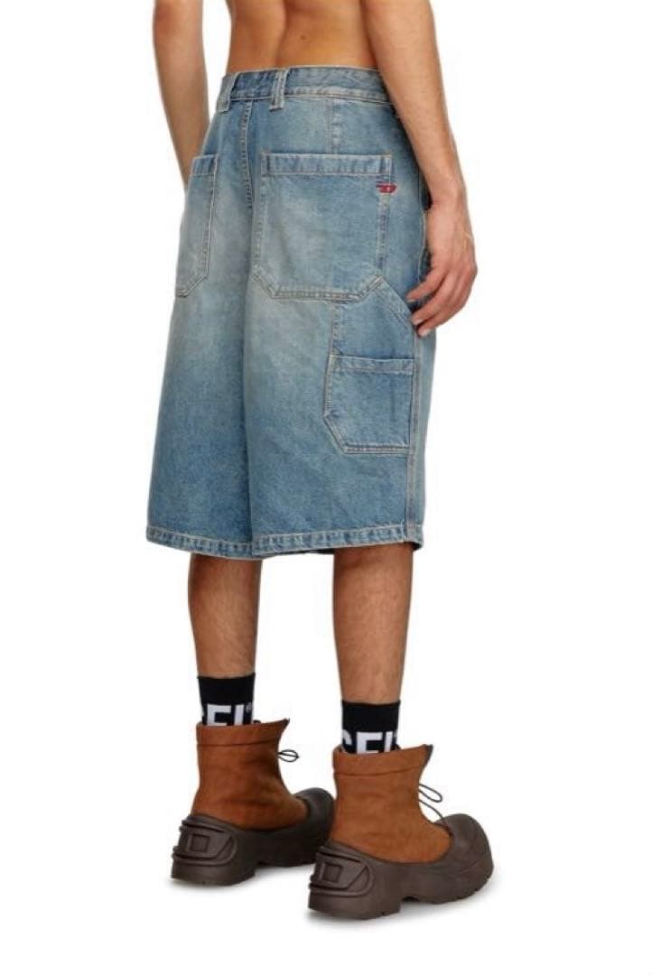 【正規品】美品 DIESEL D-LIVERY-SHORT デニム 深水光太着用