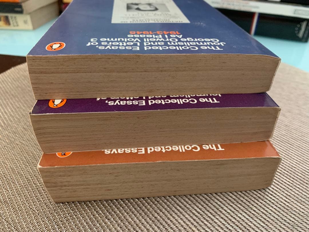 3冊セットe Orwell Collected Essays…