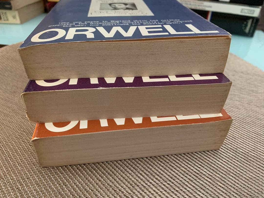 3冊セットe Orwell Collected Essays…