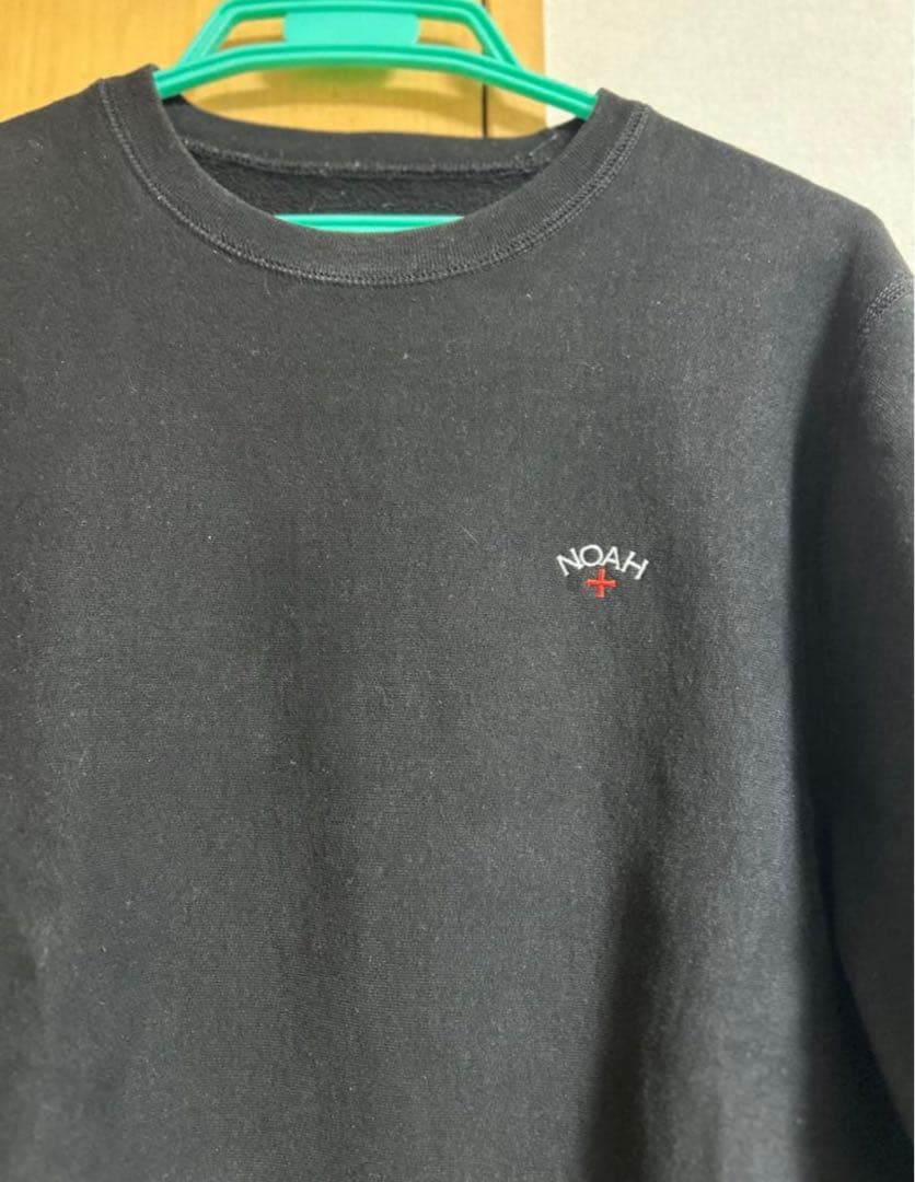 NOAH ブラック スウェット トレーナー