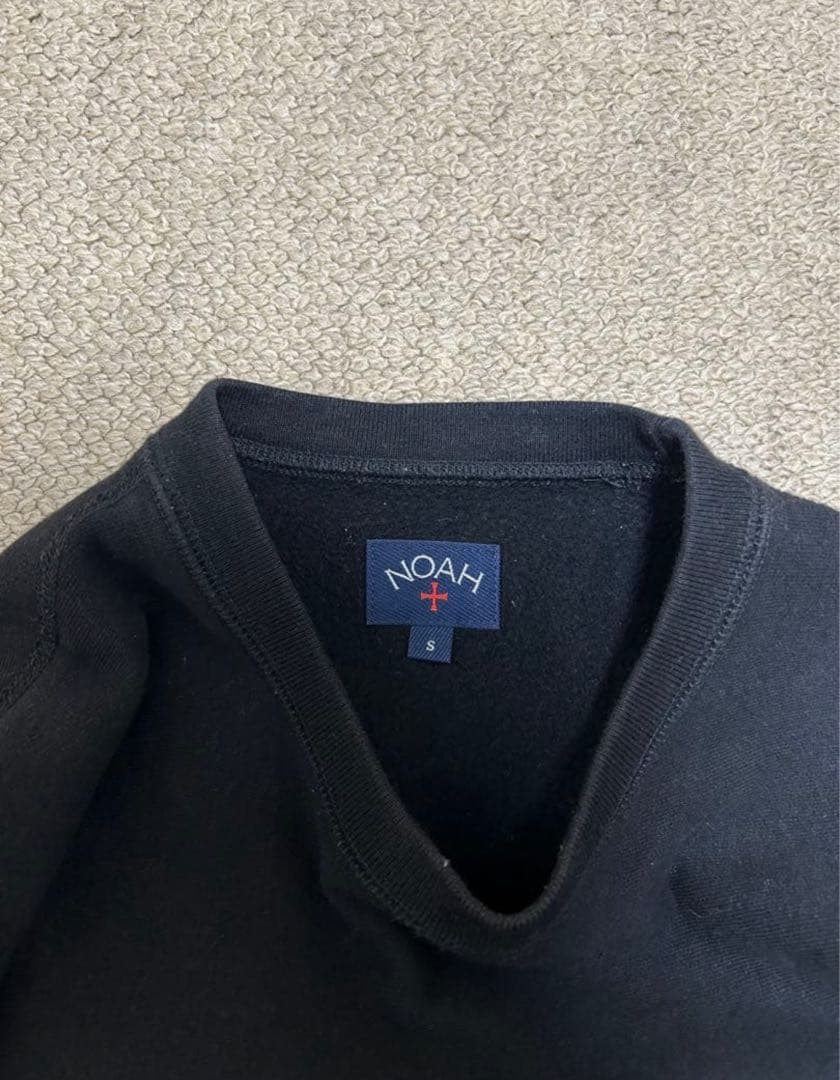NOAH ブラック スウェット トレーナー