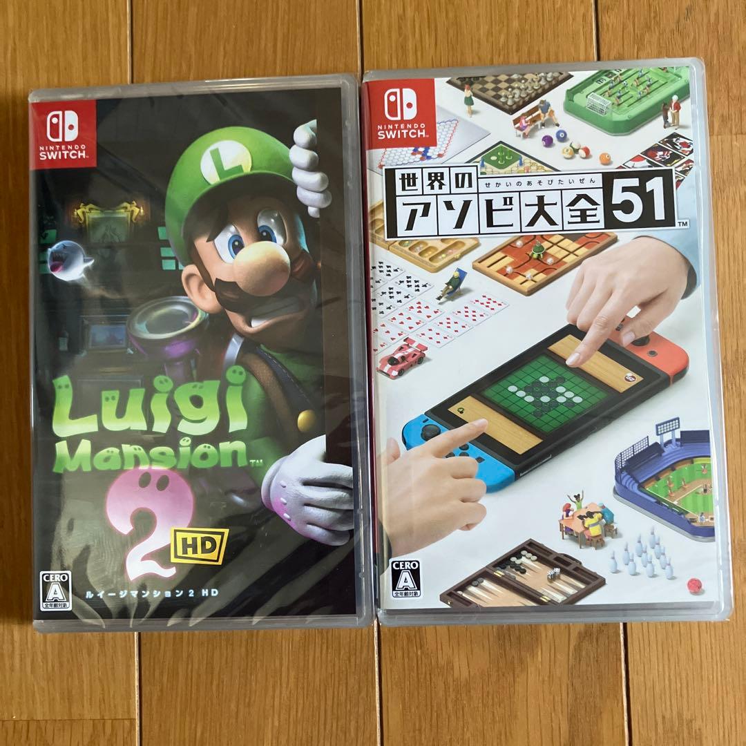 「ルイージマンション２HD」 「世界のアソビ大全51」