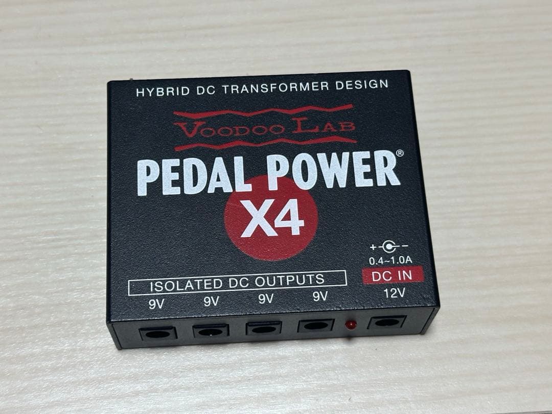 ギター Voodoo Lab PEDAL POWER X4