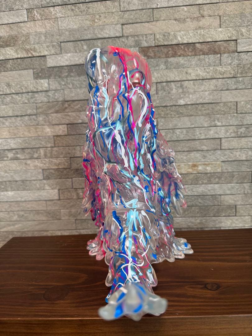 マルサン450 ヘドラ　ウィンドチャーム　ブルーシルバー　ゴジラストア限定