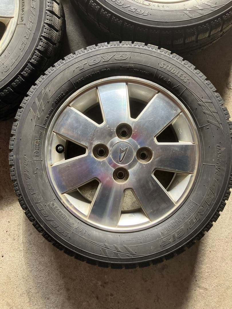 ダイハツ　アトレー純正13インチ ホイールセット スタッドレスタイヤ 4本セット