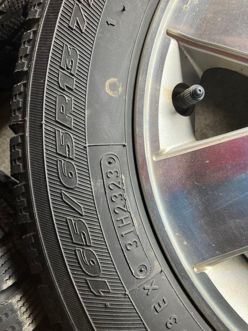 ダイハツ　アトレー純正13インチ ホイールセット スタッドレスタイヤ 4本セット