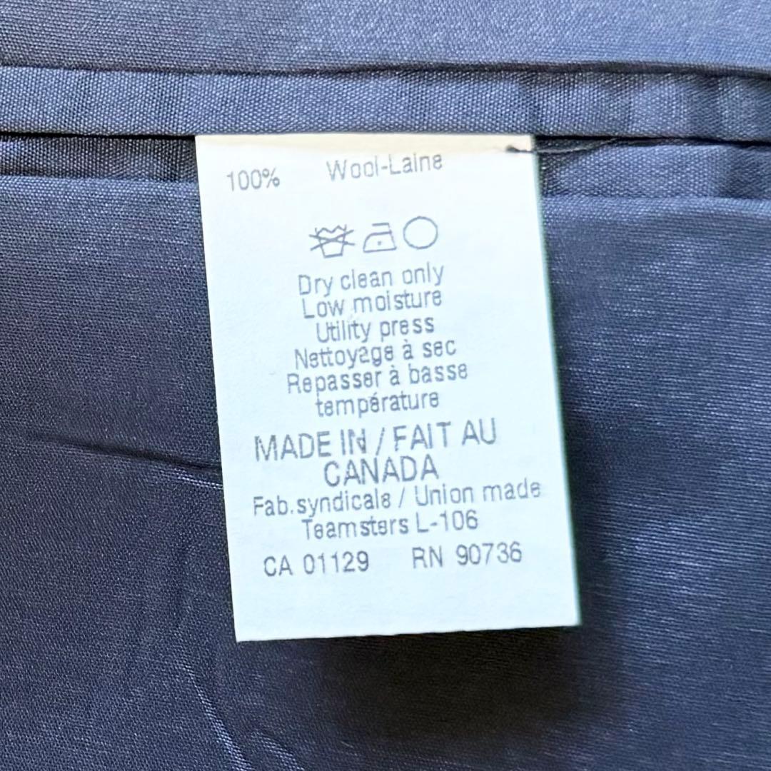 ローレン ラルフローレン 紺ブレ 金ボタン カナダ製 ジャケット 二つボタン