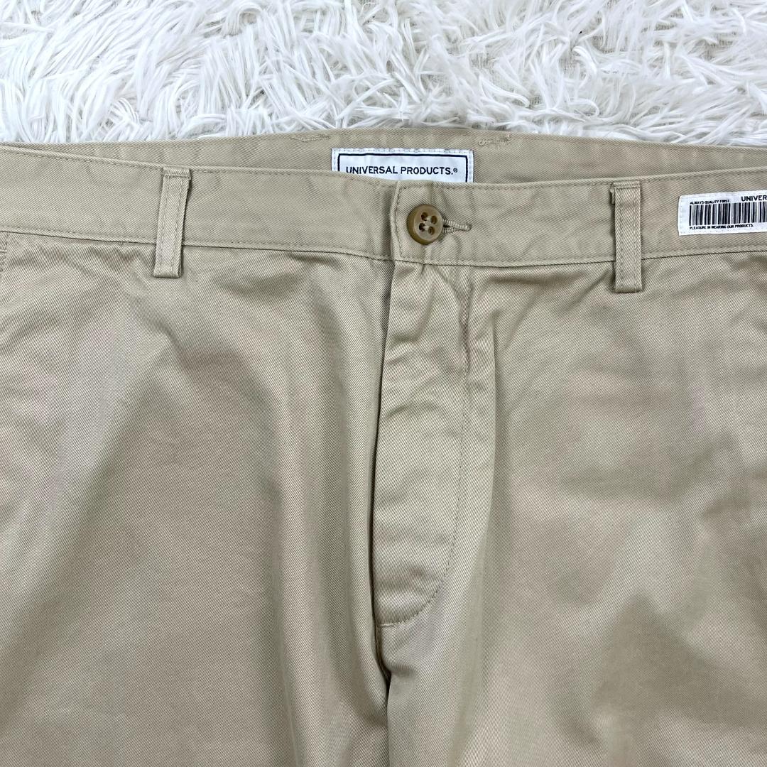 新品☆UNIVERSAL PRODUCTS テーパード チノ パンツ チノパン