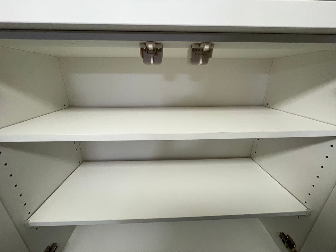 最終値下げ 80cm幅　ニトリ キッチンボード ダリア 80KB WH レンジ台