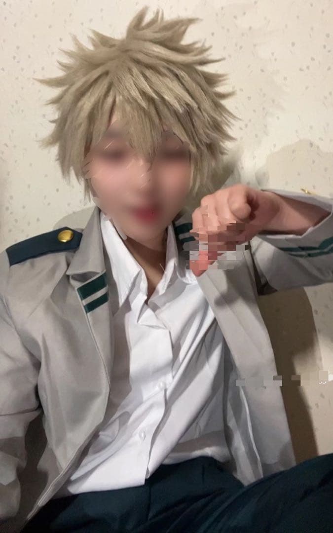 ヒロアカ 爆豪勝己 コスプレ ウィッグ セット済み