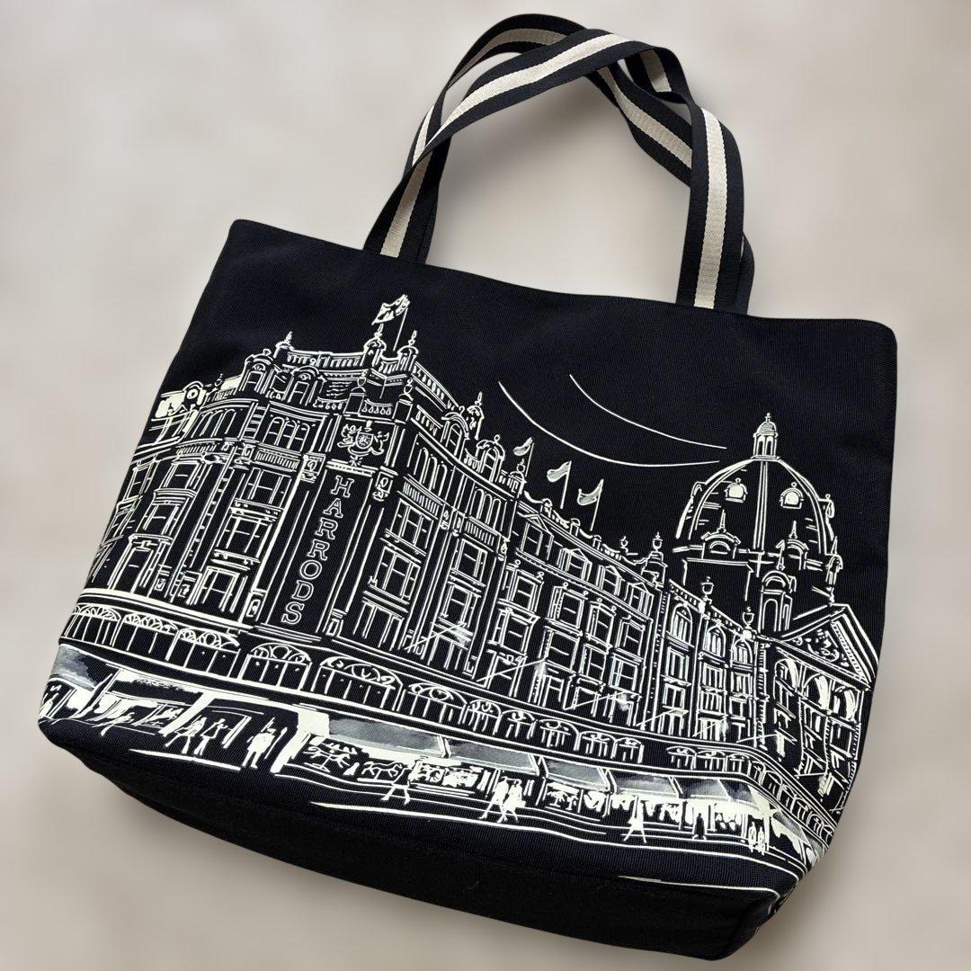 Harrods コーナービュー　トートバッグ