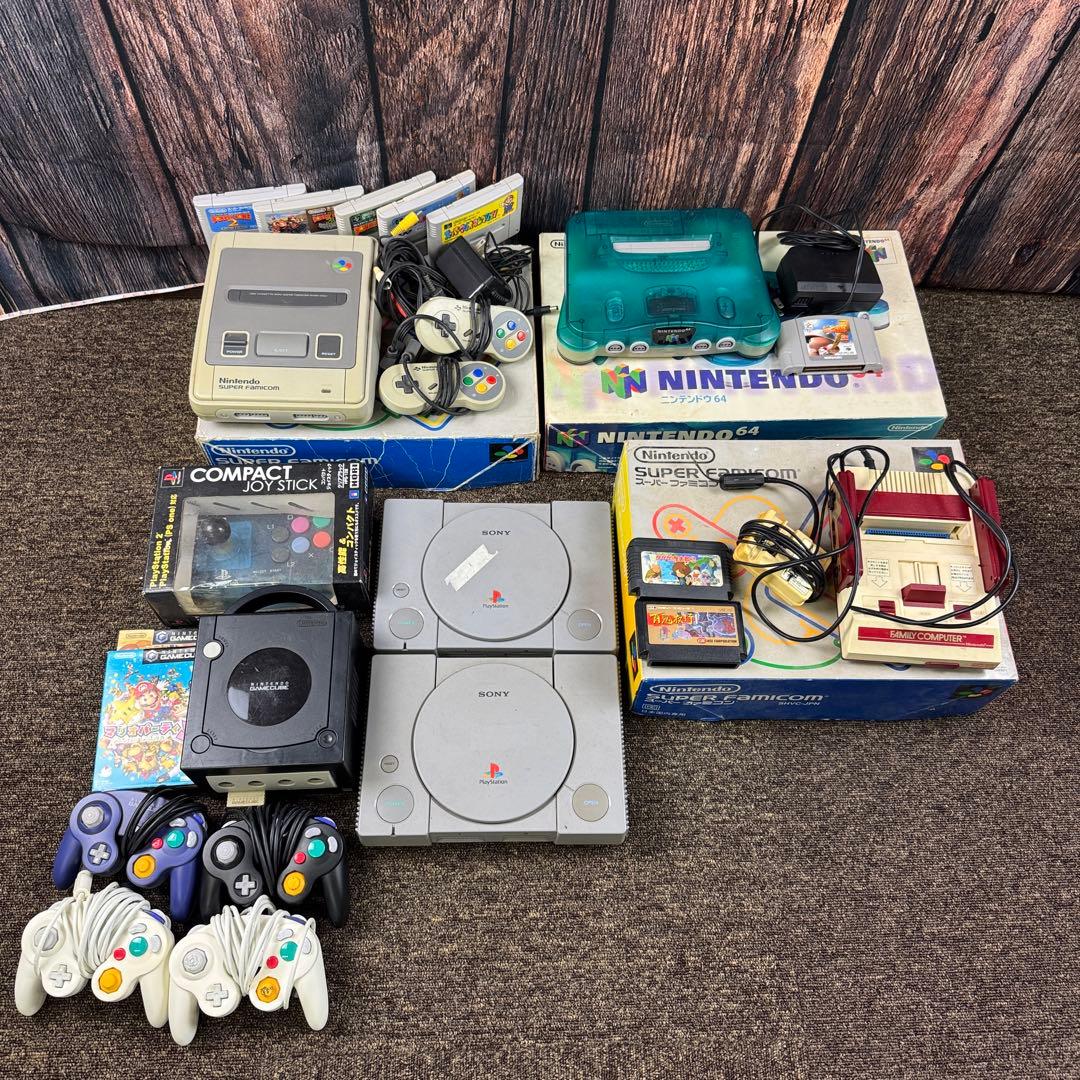 ゲーム機まとめ GAMECUBE Nintendo64 PlayStation