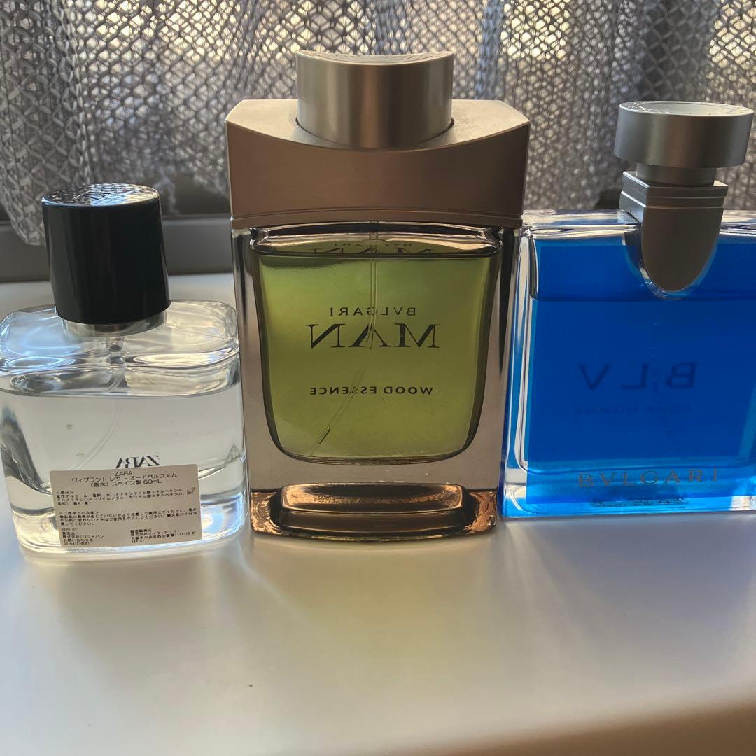 ZARA ウィプラント 60ml BVLGARI MAN BLV 3本セット