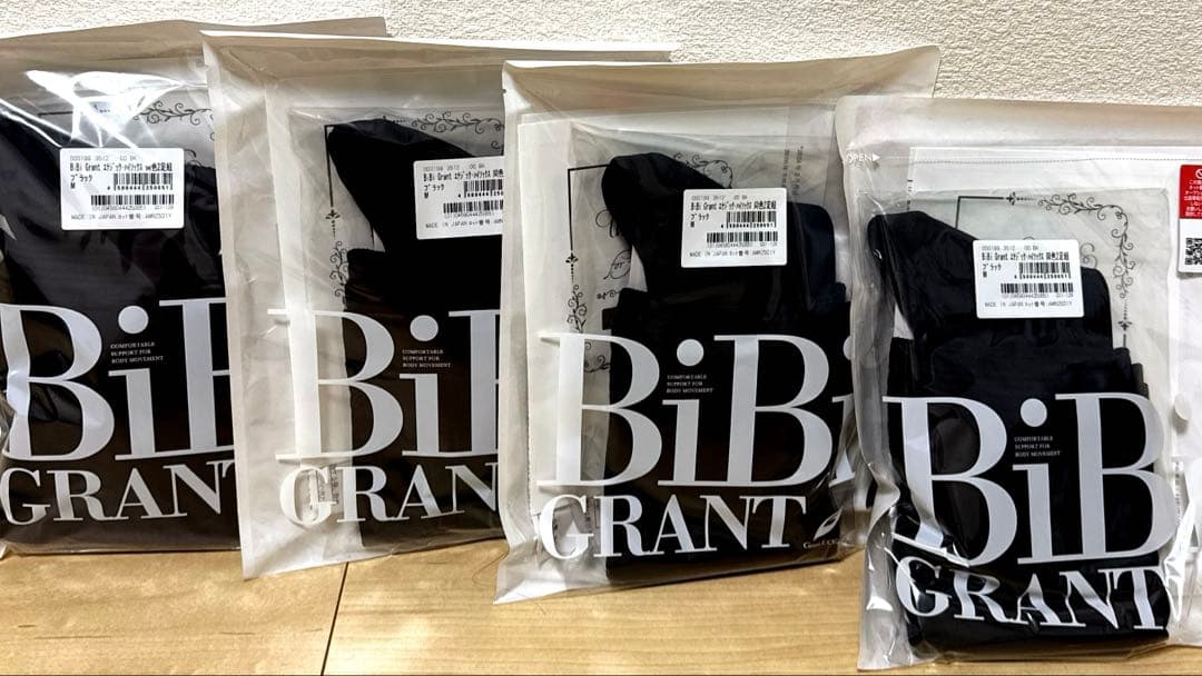 グラントイーワンズBiBi Grant 着圧レギンス Mサイズ ブラック4点
