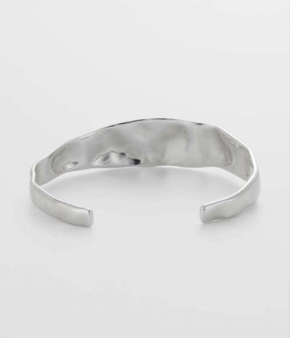 アガット　バングル　シルバー　silver spoon 美品