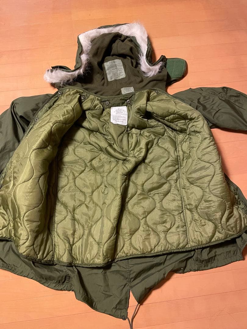 実物美品M-65フィッシュテールパーカー X-SMALLサイズ　フルセット