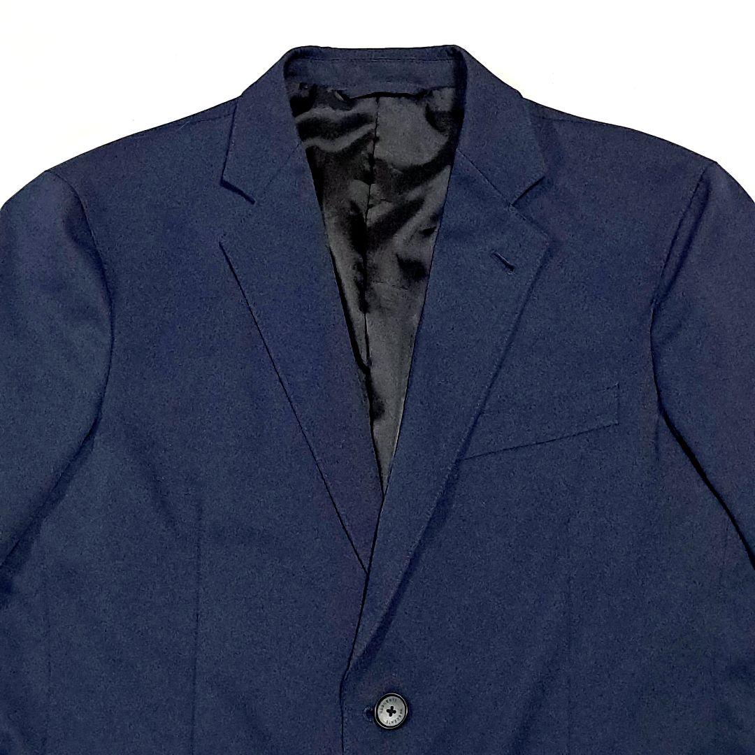 デサント　トラベルスーツ　セットアップスーツ　ストレッチ　ネイビー　AB5