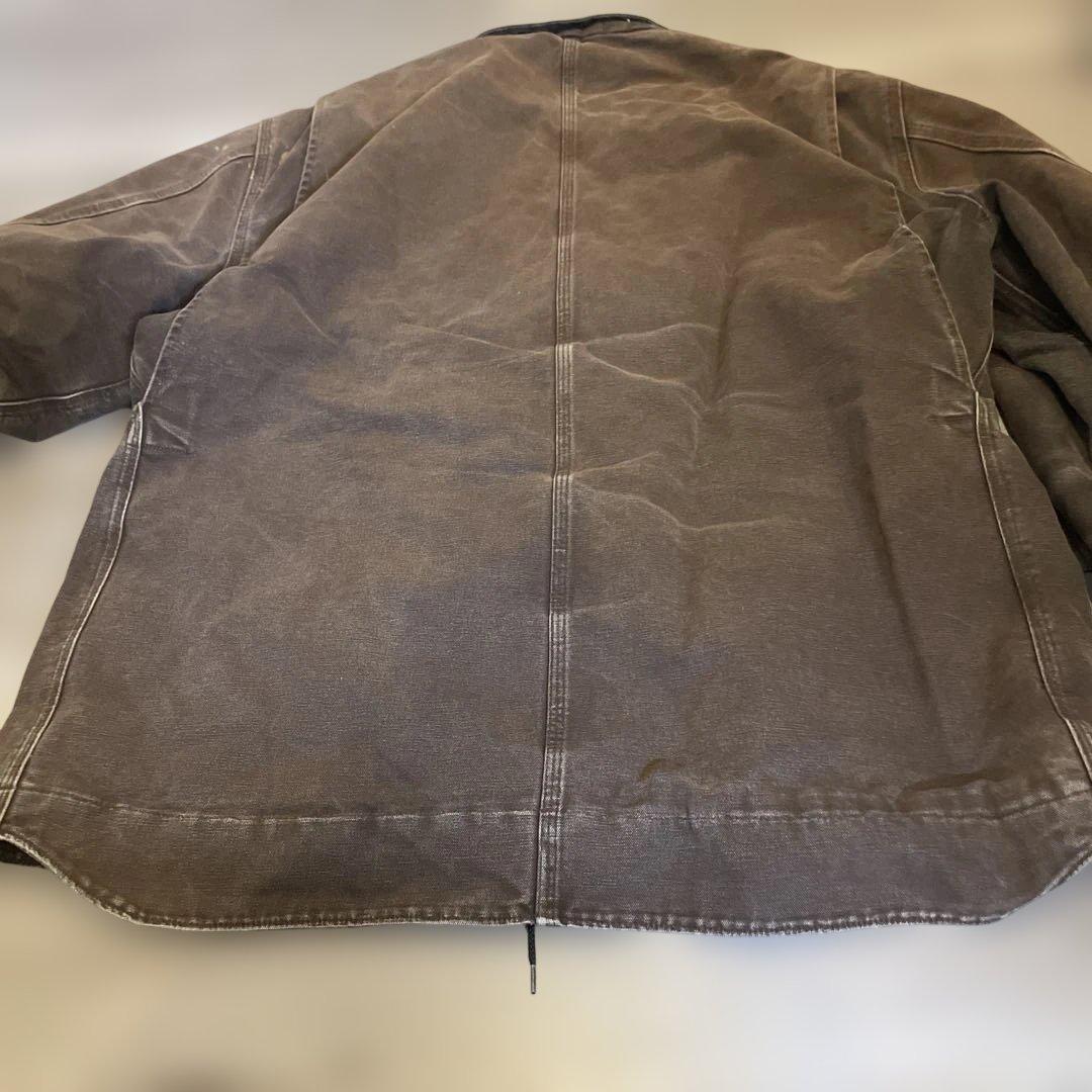み*5様 メキシコ製Carhartt トラディショナルジャケット ダークブラウン