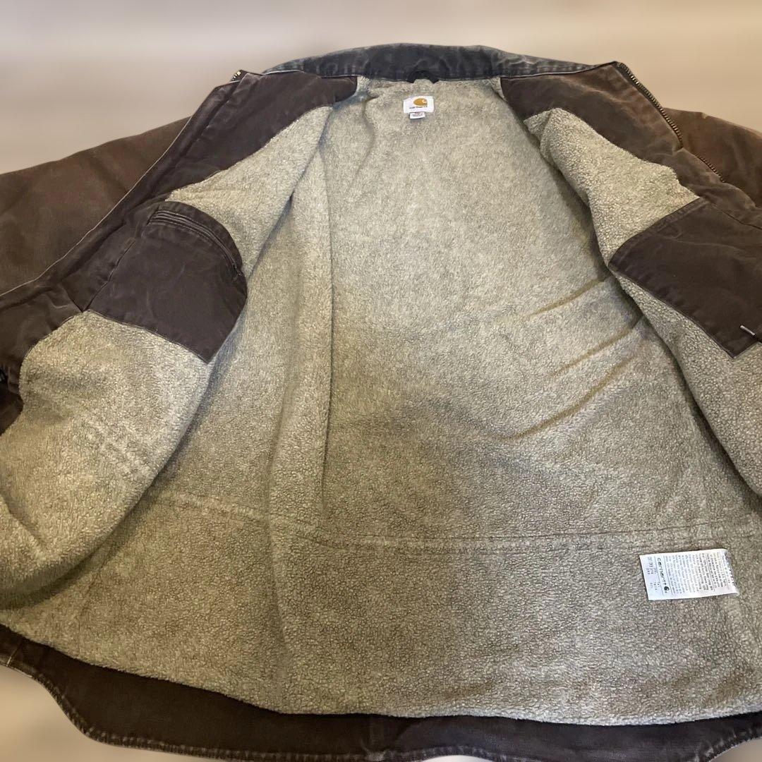 み*5様 メキシコ製Carhartt トラディショナルジャケット ダークブラウン